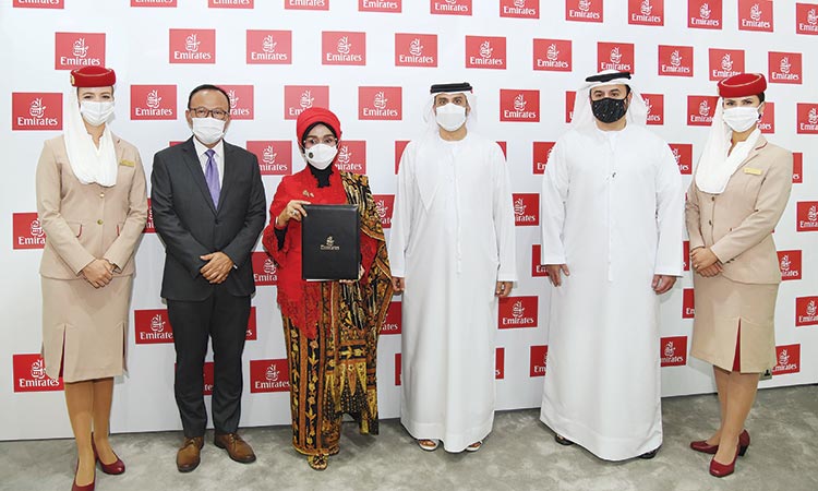 Emirates Airlines menandatangani nota dengan Indonesia untuk mendukung kebangkitan industri pariwisata