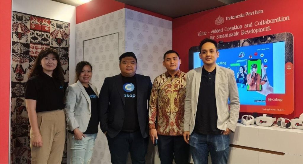 Edtech Cakap take part in Indonesia Pavillion, WEF 2022, commits to economic recovery
