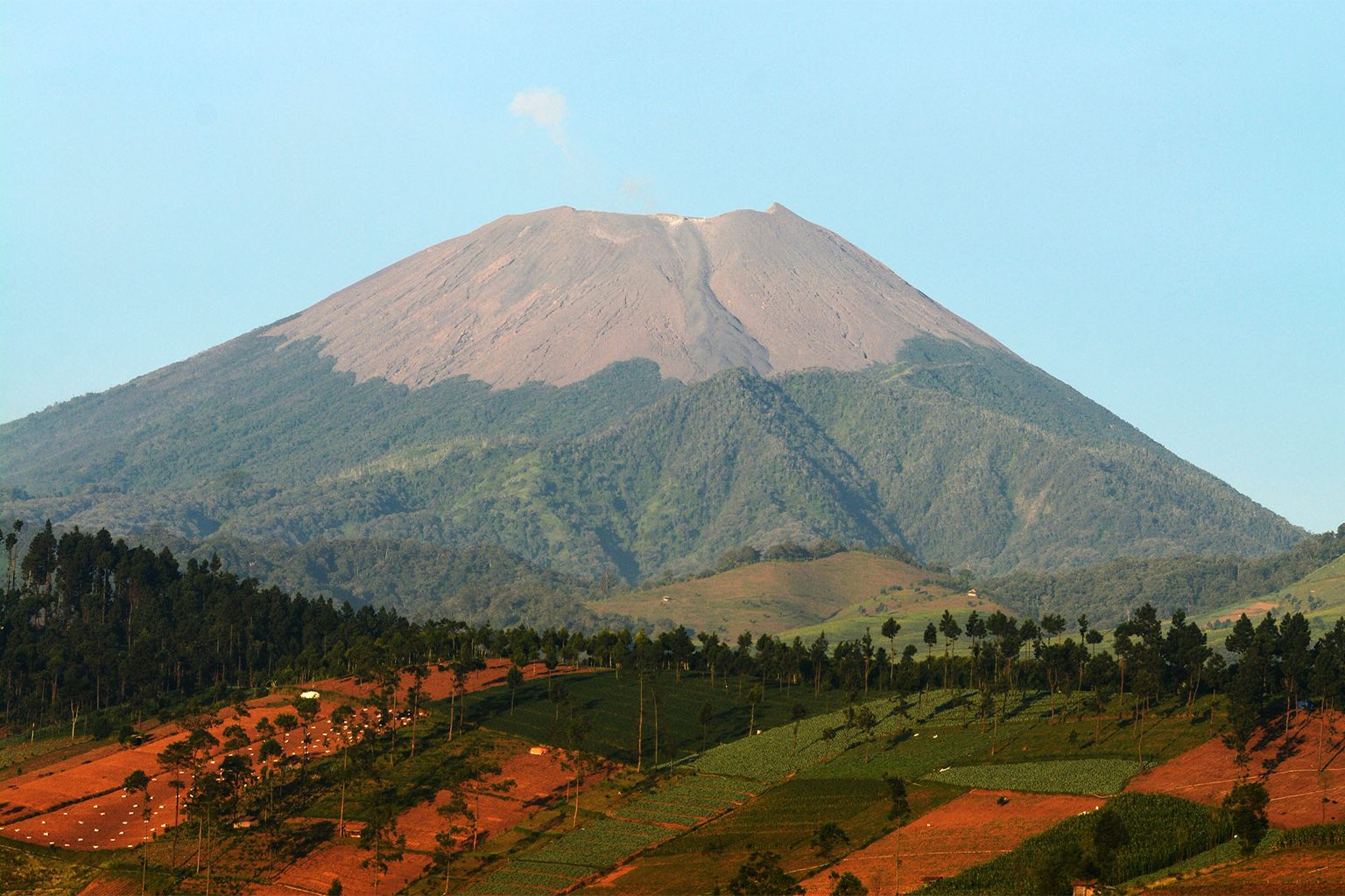 Gunung Slamet, gunung berapi