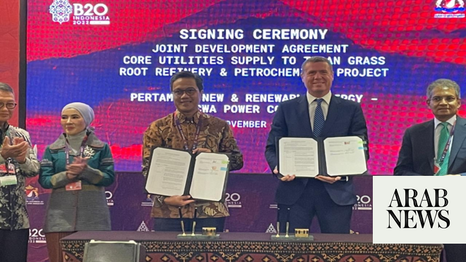 ACWA Power menandatangani perjanjian JDA dengan Pertamina EBT Indonesia untuk merevitalisasi kilang Tuban