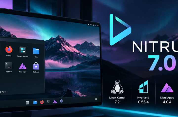 Nitrux 7.0 Hadir Tanpa systemd dengan Linux Kernel 7.2 dan Hyprland 0.55.4